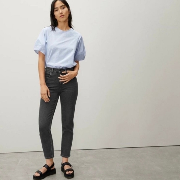 Black Everlane‎ Skinny Jeans Size 30 Tall - Picture 1 of 6